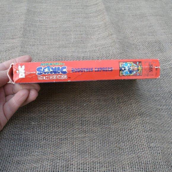 Sonic the Hedgehog Robotnik Express VHS anime tape - Picture 6 of 16